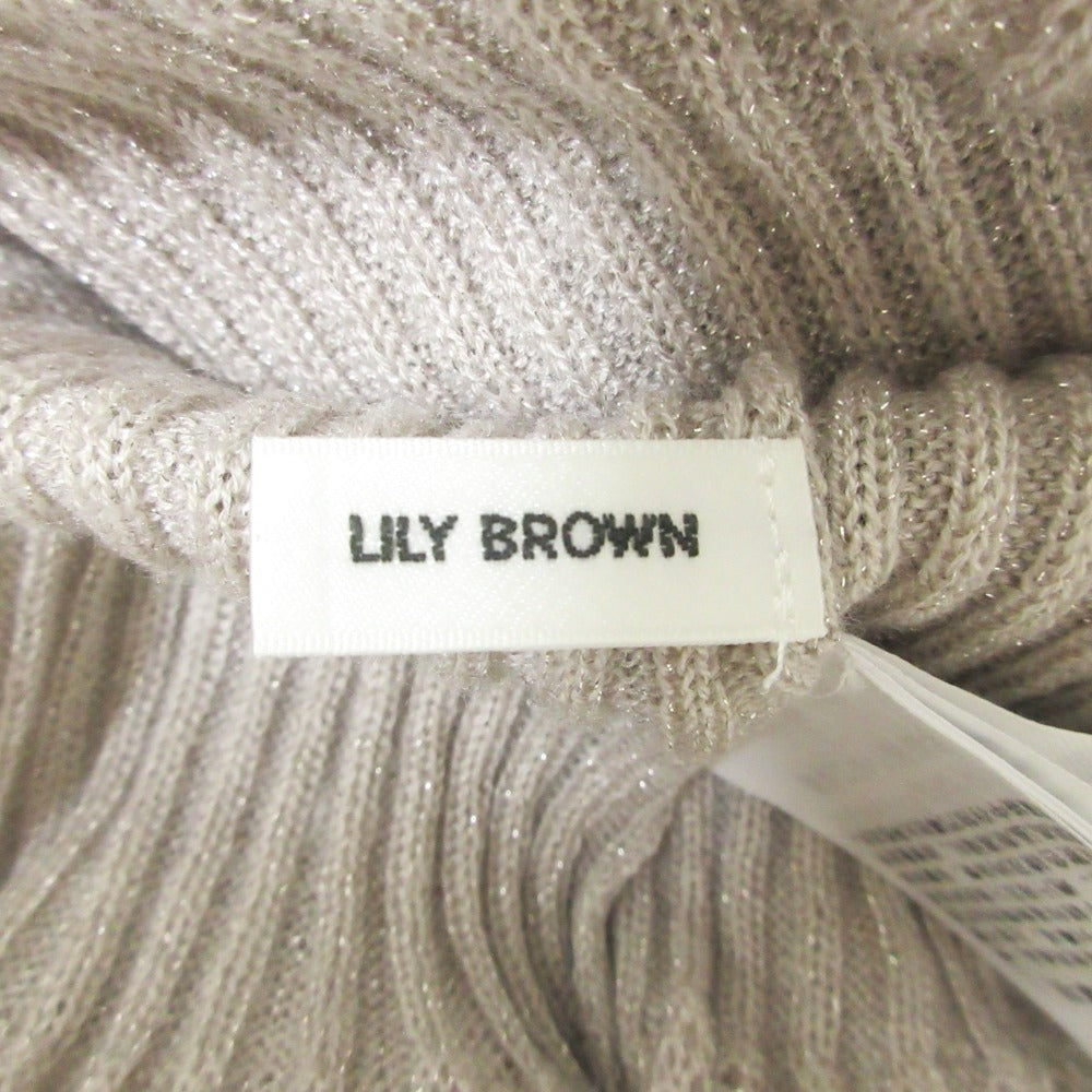 LILY BROWN ニット マーメイド ドレス