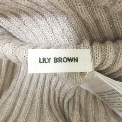 LILY BROWN ニット マーメイド ドレス