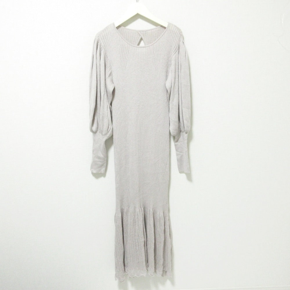 LILY BROWN ニット マーメイド ドレス