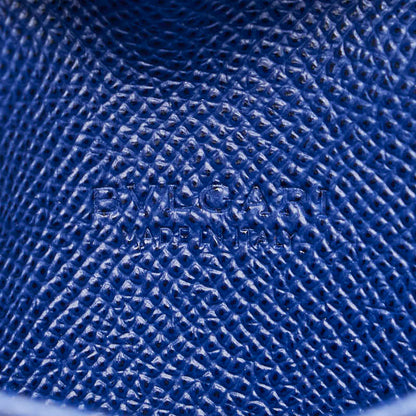 ブルガリ ロゴ クリップ レザー カード ケース