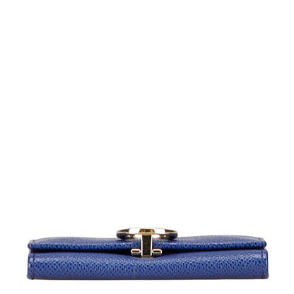 ブルガリ ロゴ クリップ レザー カード ケース