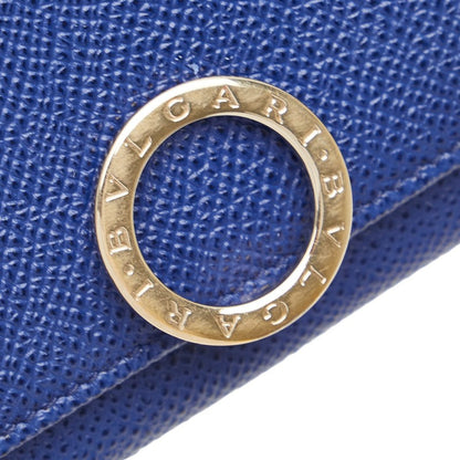 ブルガリ ロゴ クリップ レザー カード ケース