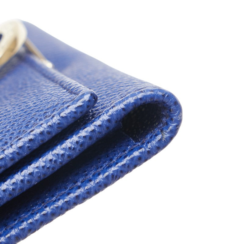 ブルガリ ロゴ クリップ レザー カード ケース