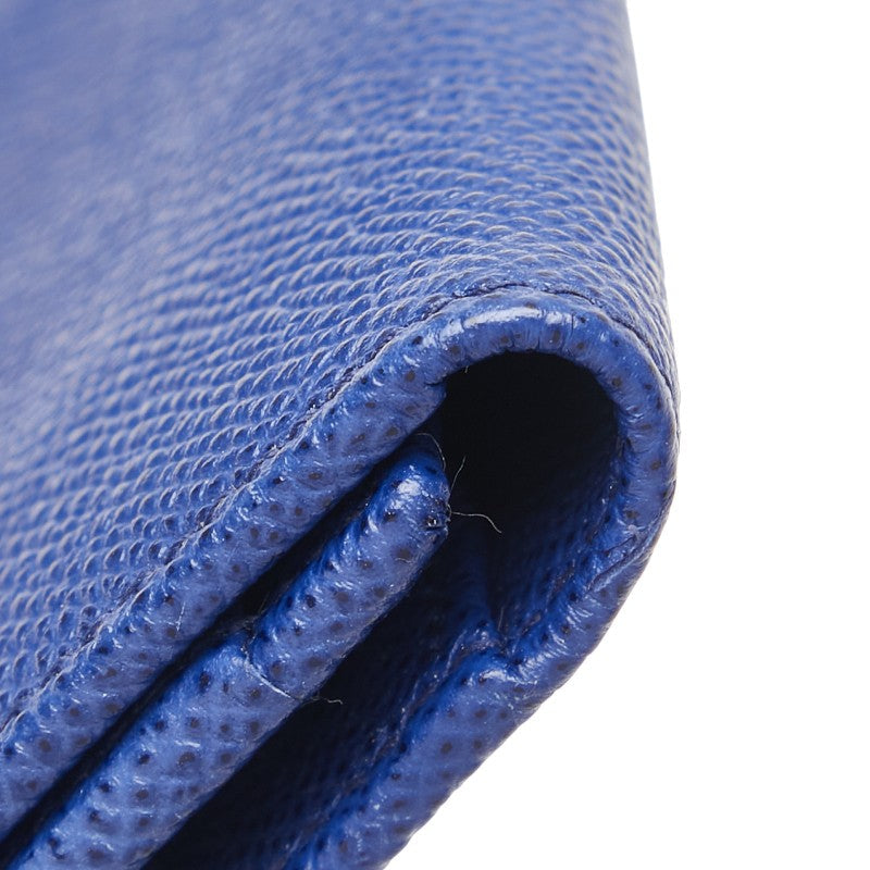 ブルガリ ロゴ クリップ レザー カード ケース