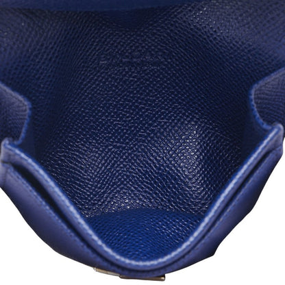 ブルガリ ロゴ クリップ レザー カード ケース