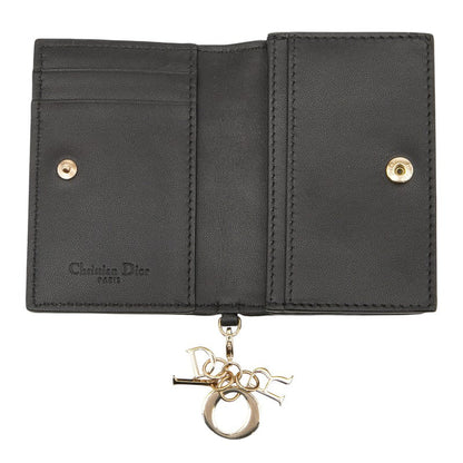 ディオール レディディオール カナージュレザー カードケース