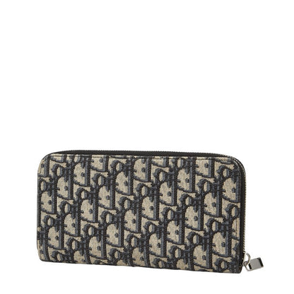 ディオール サドル オブリーク キャンバス レザー 長財布