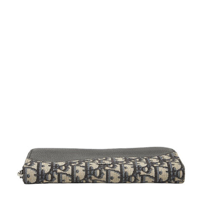 ディオール サドル オブリーク キャンバス レザー 長財布