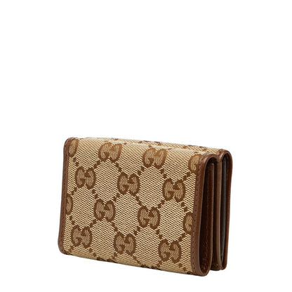 グッチ×バレンシアガ ザ ハッカープロジェクト GGキャンバス 三つ折り財布