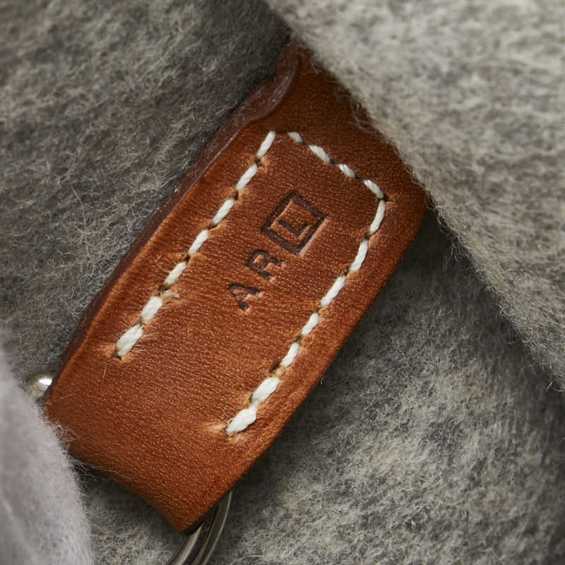 エルメス サックカリミMM フェルト カーフレザー 2wayバッグ