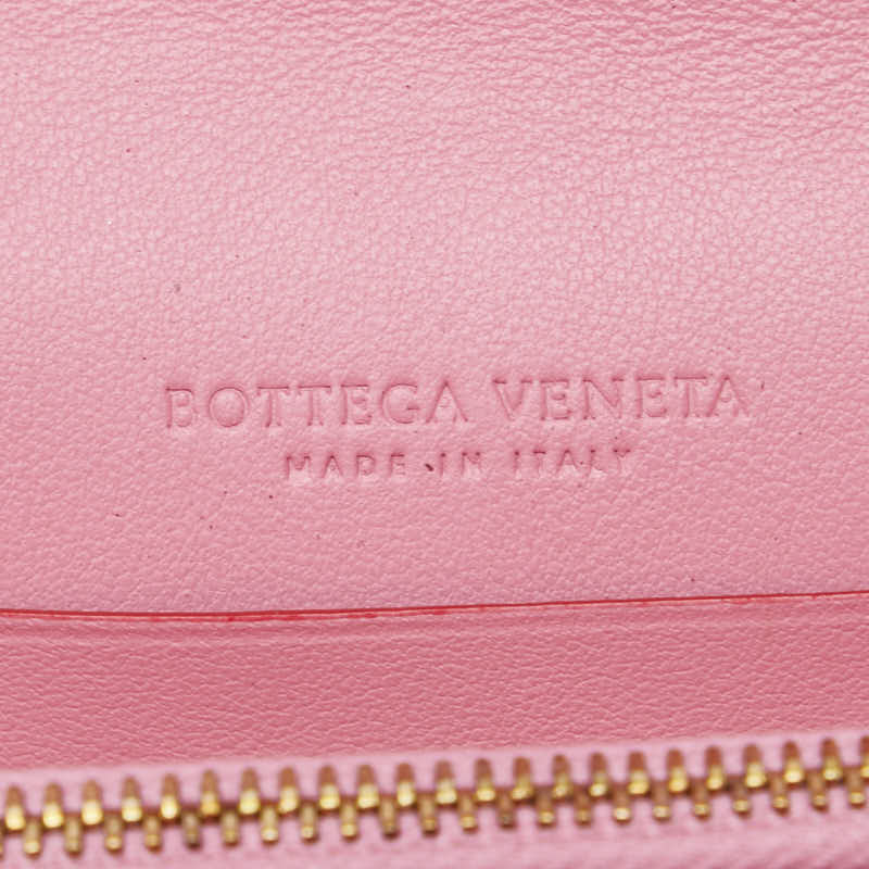 ボッテガヴェネタ イントレチャート レザー二つ折り財布