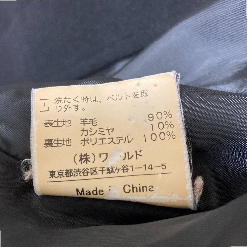 INDIVI カシミヤ ブレンド ショート コート