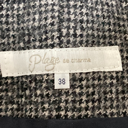 Plage 千鳥柄ウールスカート