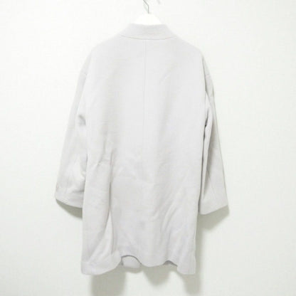 Doux archives PECOLAMB ウール ロング シングル コート