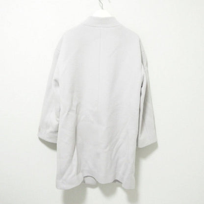 Doux archives PECOLAMB ウール ロング シングル コート