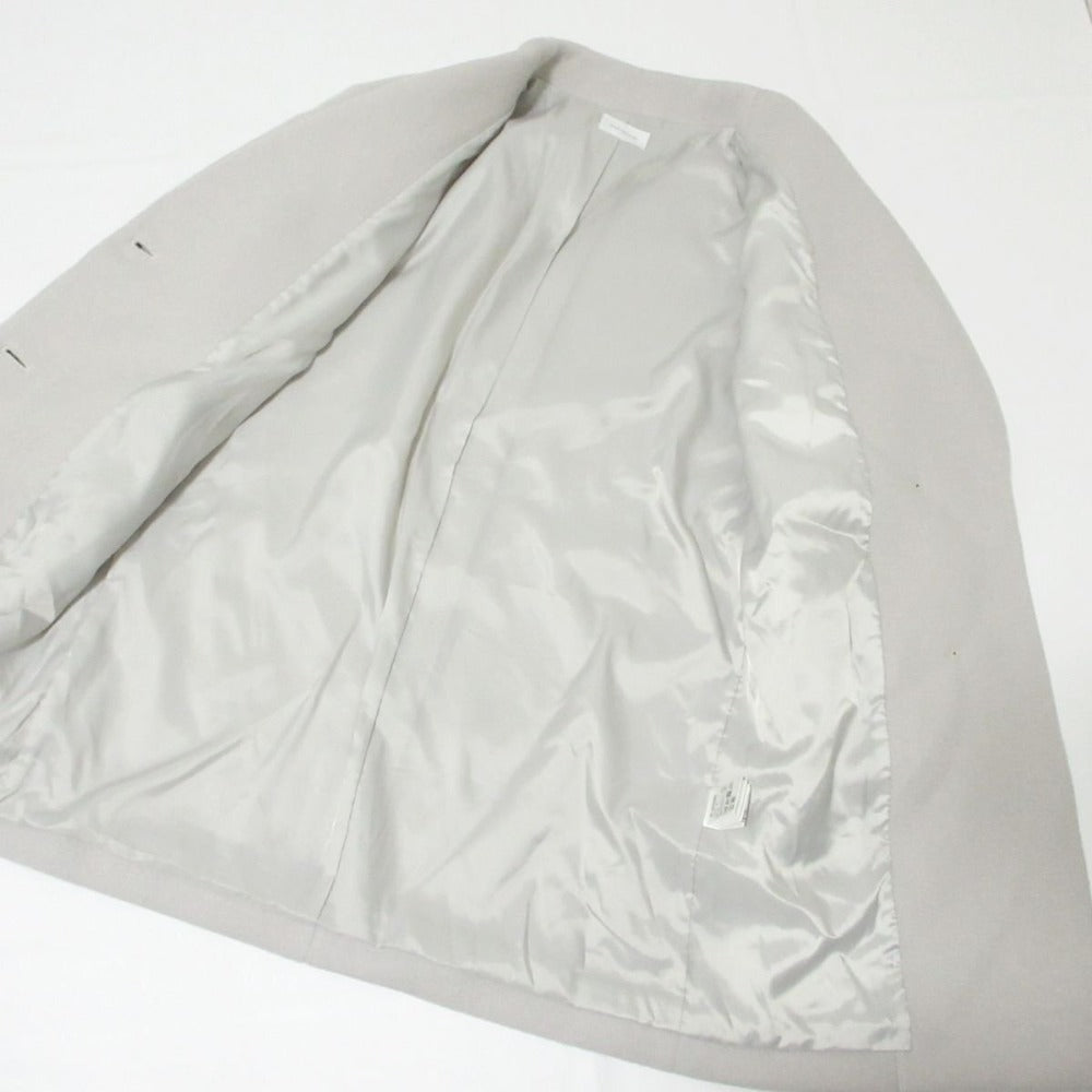 Doux archives PECOLAMB ウール ロング シングル コート