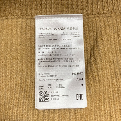 エスカーダスポーツ カシミヤブレンド ニットワイドパンツ