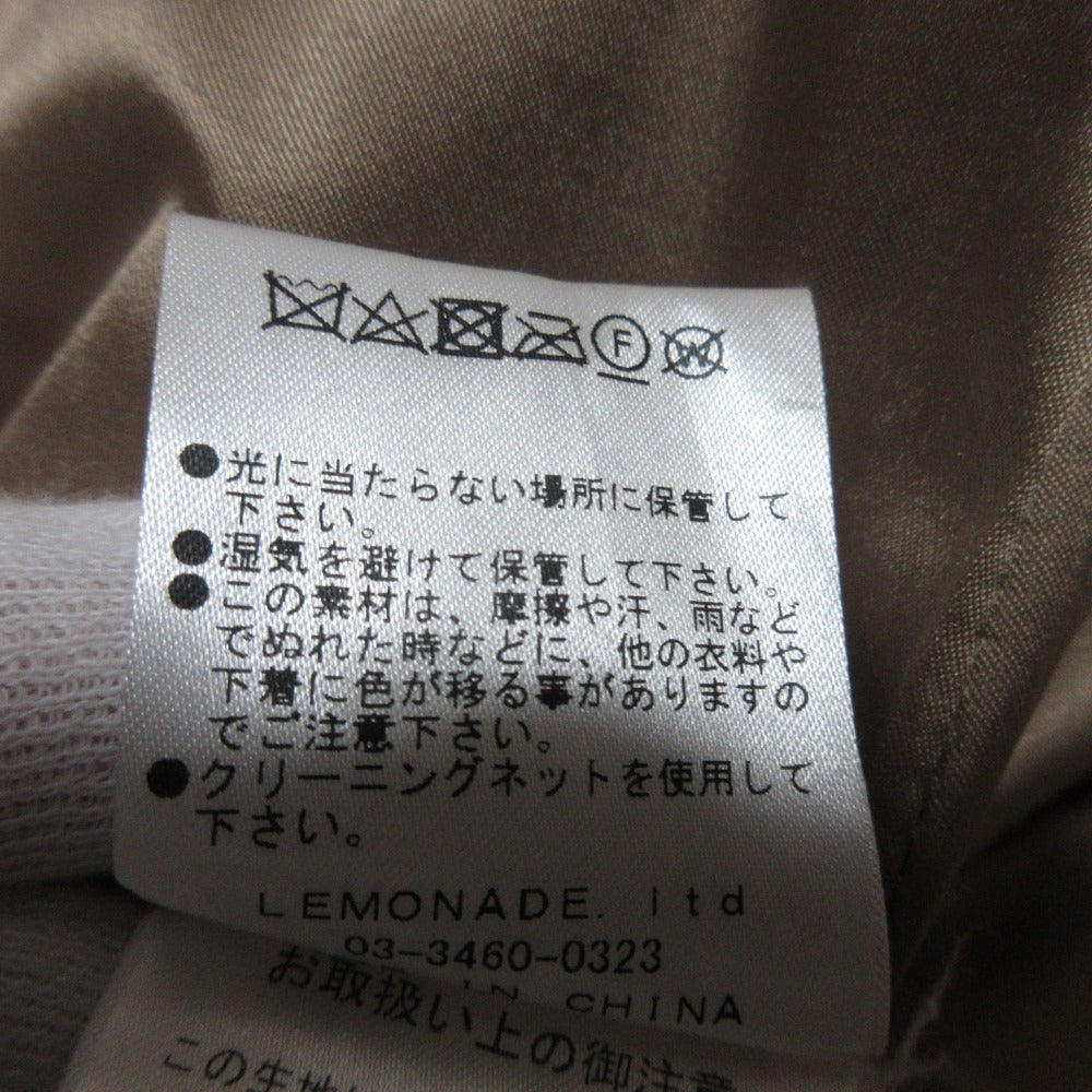 SeaRoomlynn エコレザー ノースリーブロングコート