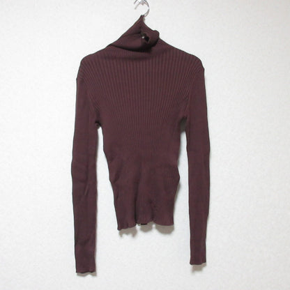Rouge vif シルクブレンドタートルネックニット