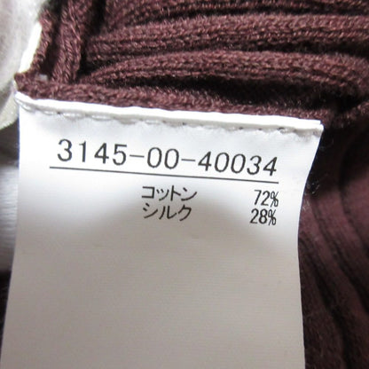 Rouge vif シルクブレンドタートルネックニット