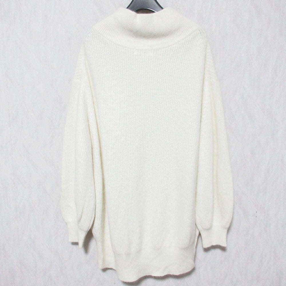 RIVE DROITE フォックス混ニットプルオーバー