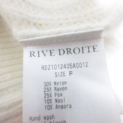 RIVE DROITE フォックス混ニットプルオーバー
