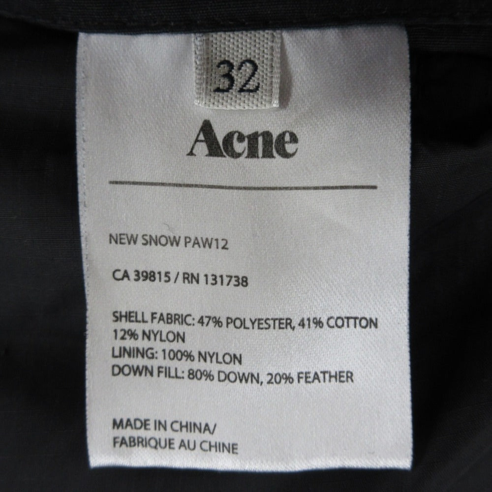 Acne NEW SNOW PAW12 2way ダウン ジャケット