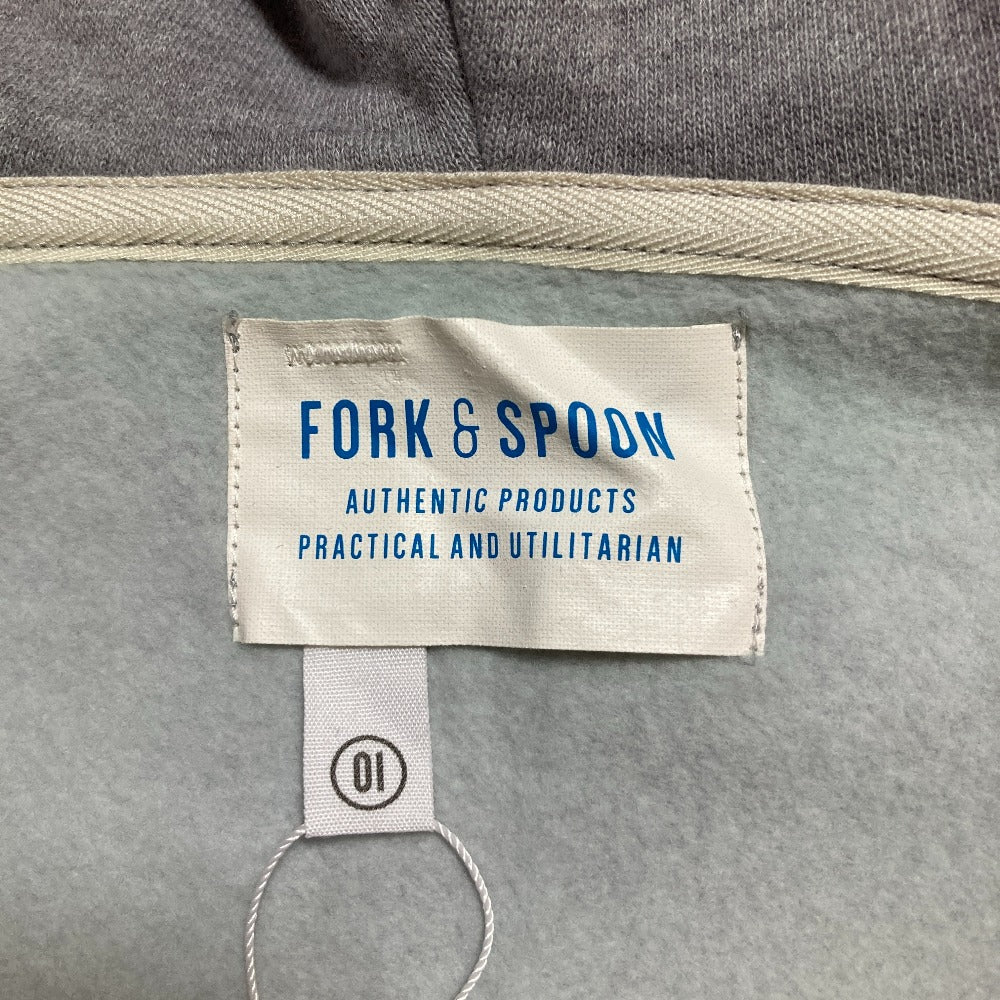 FORK&SPOON 裏起毛パーカー