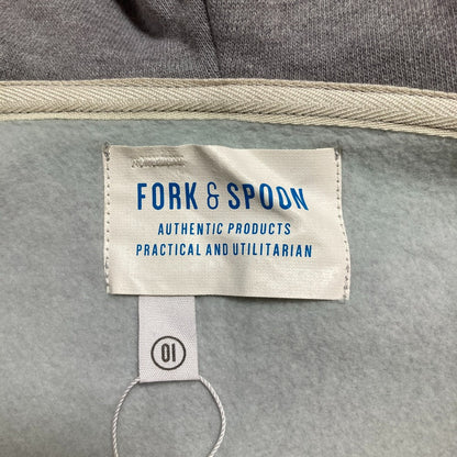 FORK&SPOON 裏起毛パーカー