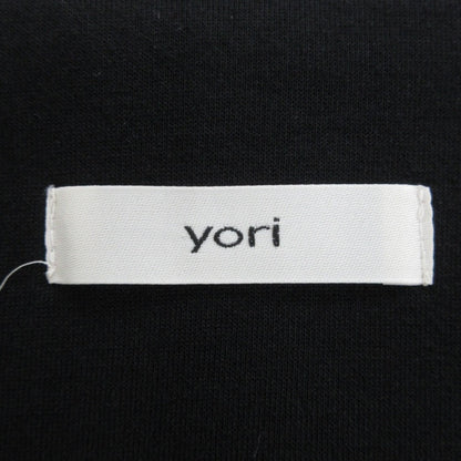 yori アシンメトリー フリル ボンディング ロング ジレ コート