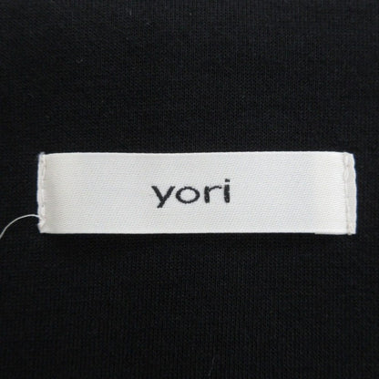 yori アシンメトリー フリル ボンディング ロング ジレ コート