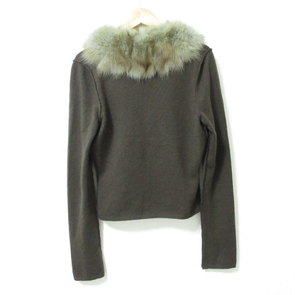 FOXEY BOUTIQUE Vネック カシミヤ カーディガン