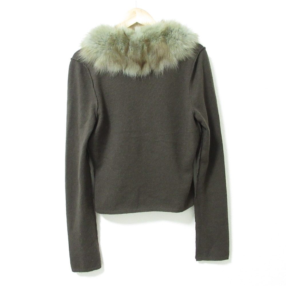 FOXEY BOUTIQUE Vネック カシミヤ カーディガン