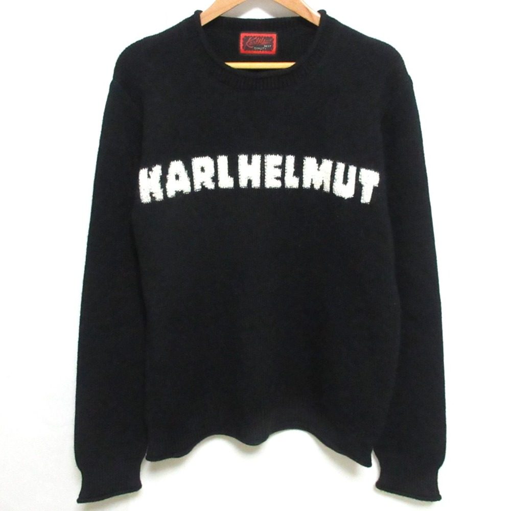 Karl Helmut ロゴ ニット セーター
