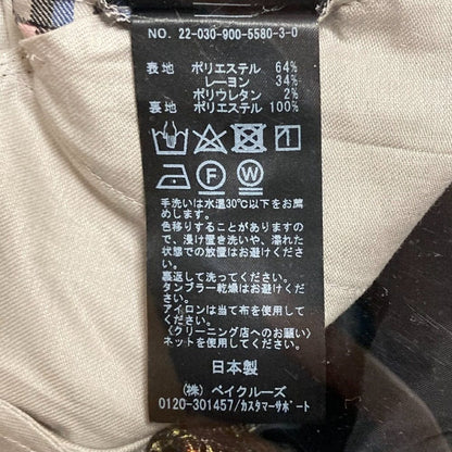 IENA チェック パンツ