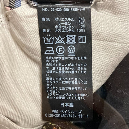 IENA チェック パンツ