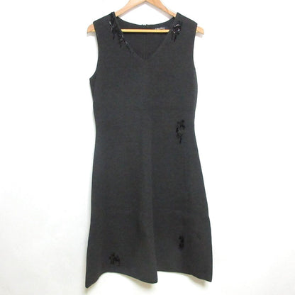 S' Max Mara ビーズ 装飾 ストレッチ ドレス