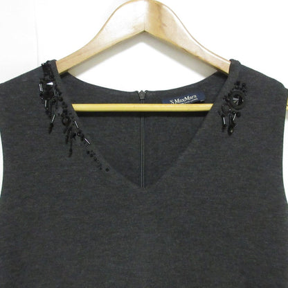 S' Max Mara ビーズ 装飾 ストレッチ ドレス