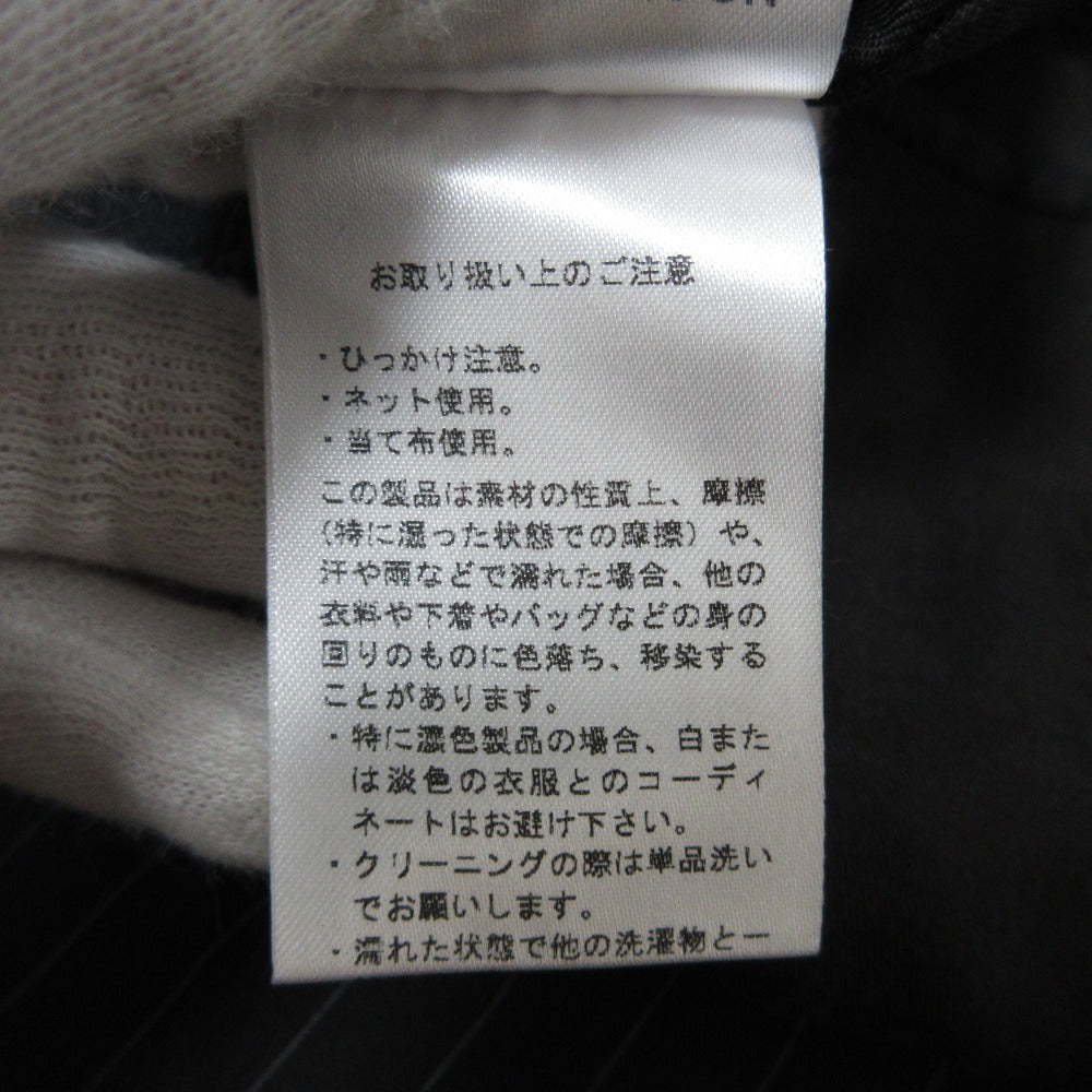 Uhr ストライプ アシンメトリー ロング スカート