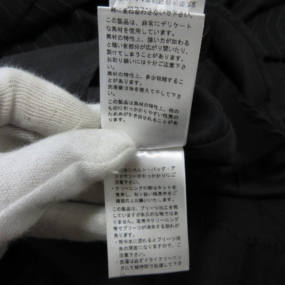 Uhr ストライプ アシンメトリー ロング スカート