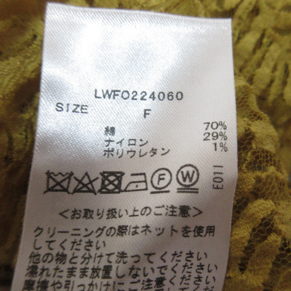 リリーブラウン リンクルレースワンピース