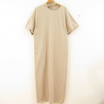 LE CIEL BLEU カットアウト ティー ドレス ロング ドレス