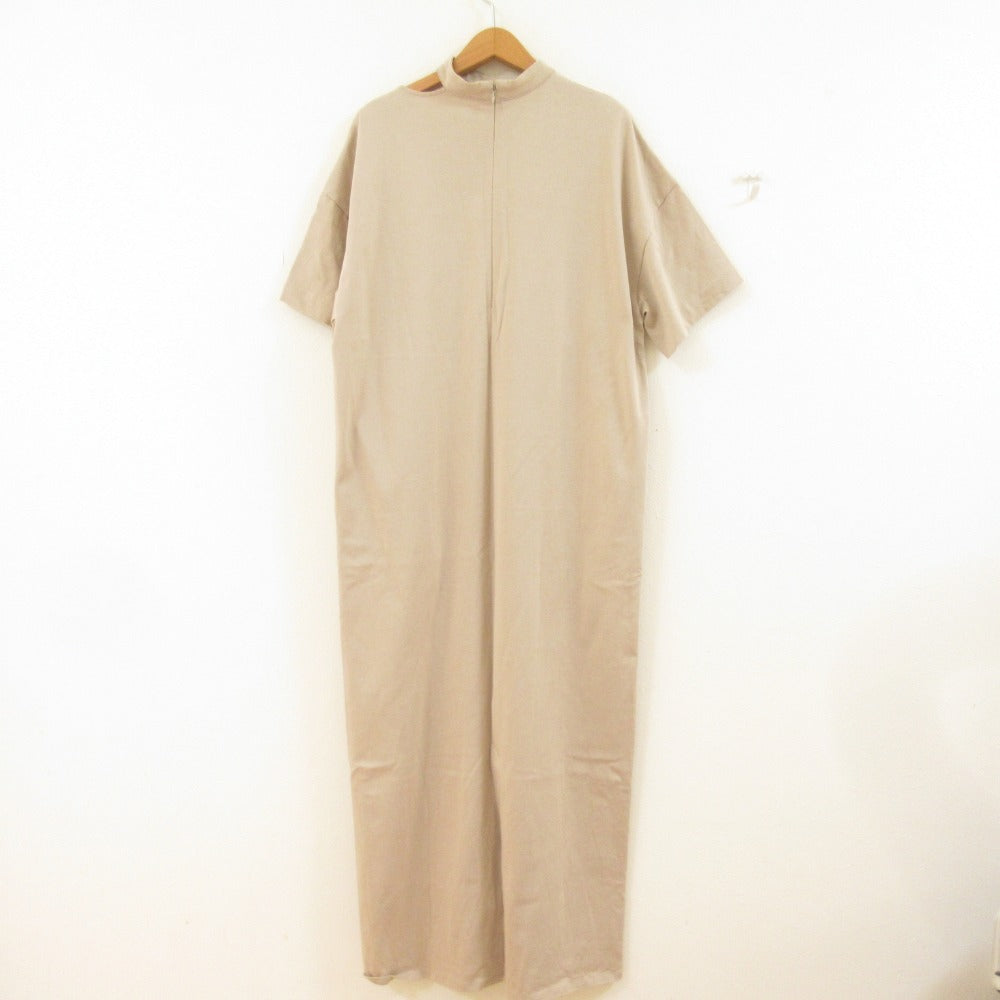 LE CIEL BLEU カットアウト ティー ドレス ロング ドレス