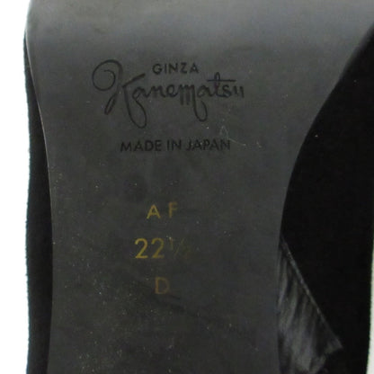 GINZA Kanematsu レザー ロング ブーツ
