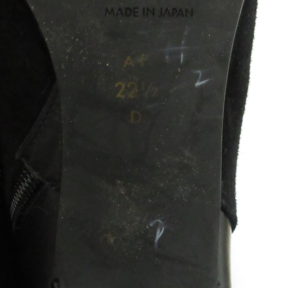 GINZA Kanematsu レザー ロング ブーツ