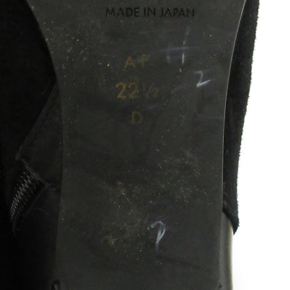 GINZA Kanematsu レザー ロング ブーツ
