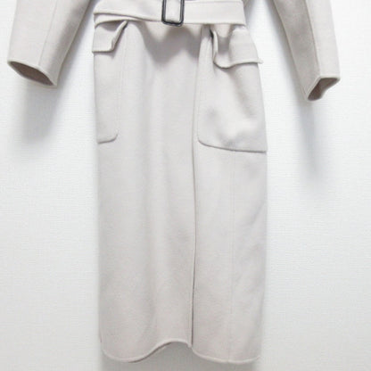 S Max Mara ポリ ウール ロング コート