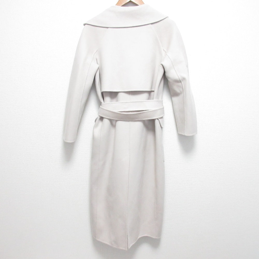 S Max Mara ポリ ウール ロング コート