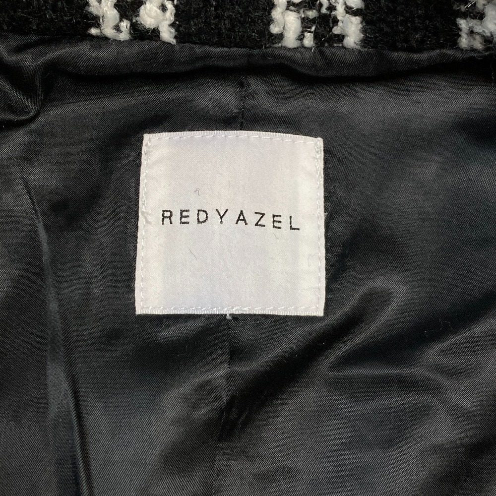 REDYAZEL ツイードロングコート