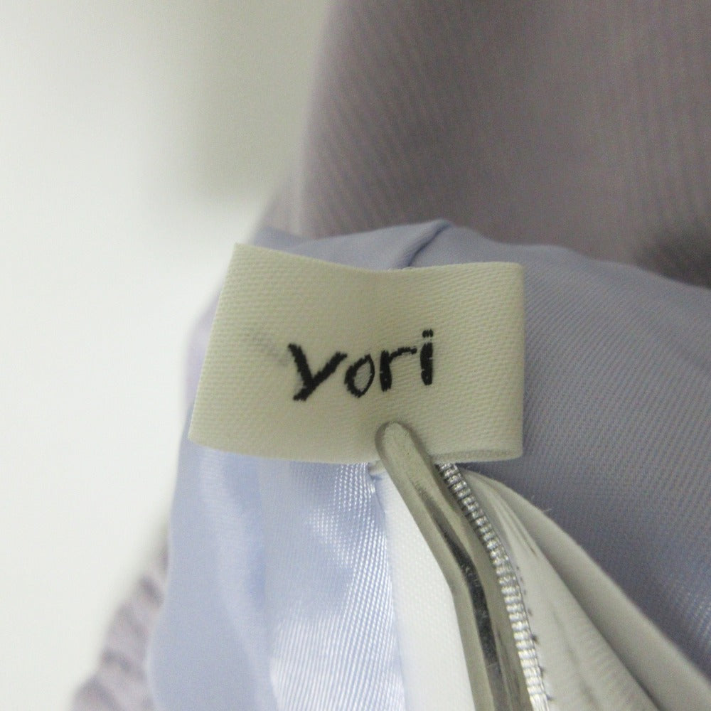 yori コーデュロイ ワイド パンツ